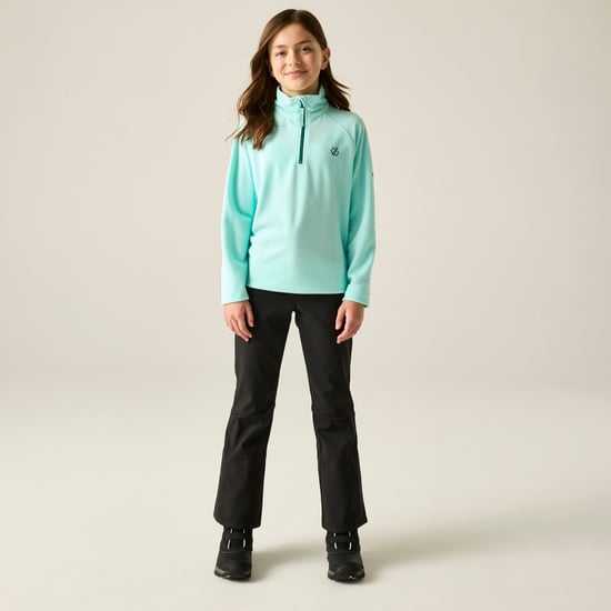 Dare 2b Kinder Fleecepullover Freehand mit 1/4-Reißverschluss (Elysium Blau) - Image 5