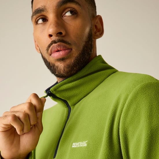 Regatta Great Outdoors Herren Thompson Fleece-Top mit Reißverschluss bis zur Brust (Goldzypresse) - Image 6