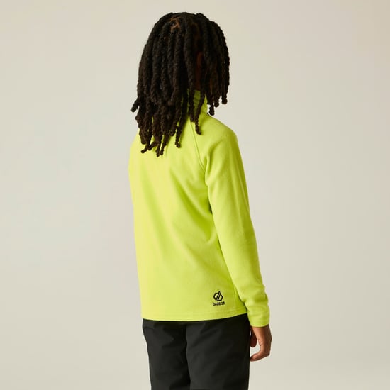 Dare 2b Kinder Fleecepullover Freehand mit 1/4-Reißverschluss (Wilde Limette) - Image 5