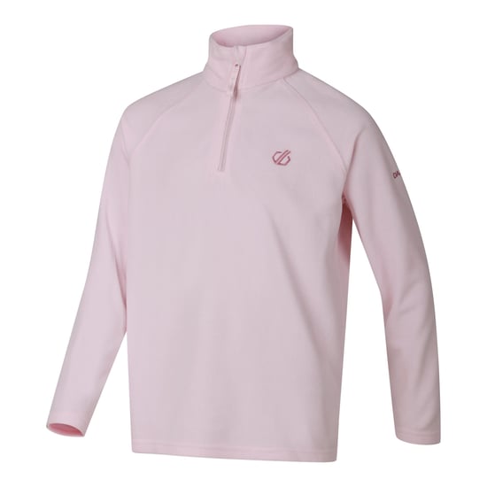 Dare 2b Kinder Fleecepullover Freehand mit 1/4-Reißverschluss (Rosa Nebel) - Image 4