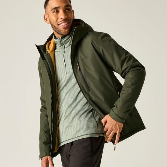 Regatta - "Allston" Jacke, wasserfest für Herren (Dunkel-Khaki/Holzbraun) - Image 3