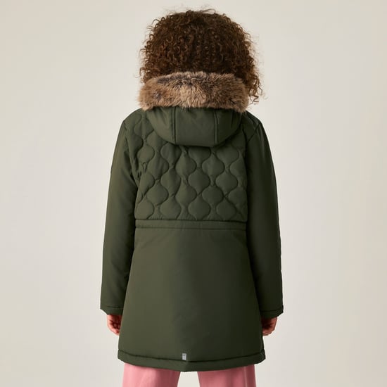 Regatta - "Fabrizia II" Jacke für Kinder (Dunkel-Khaki) - Image 2