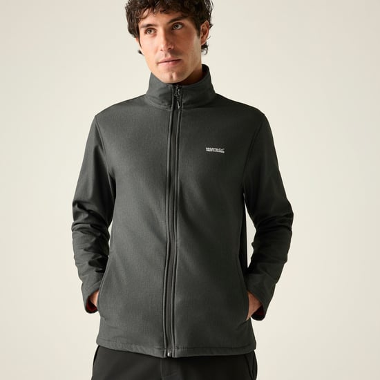 Regatta - "Cera V" Softshelljacke windbeständig für Herren (Asche meliert) - Image 5