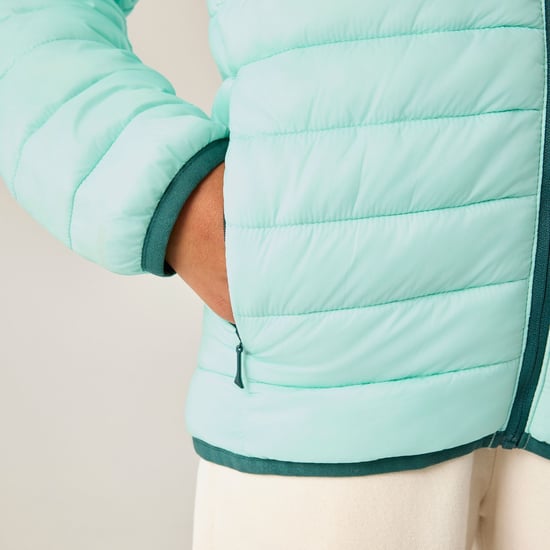 Regatta - "Marizion" Steppjacke mit Kapuze für Kinder (Wasser Blau) - Image 5