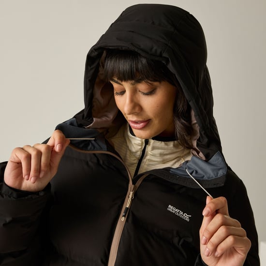 Regatta - "Altoro" Steppjacke für Damen, Thermisches Material (Schwarz/Mokka) - Image 5