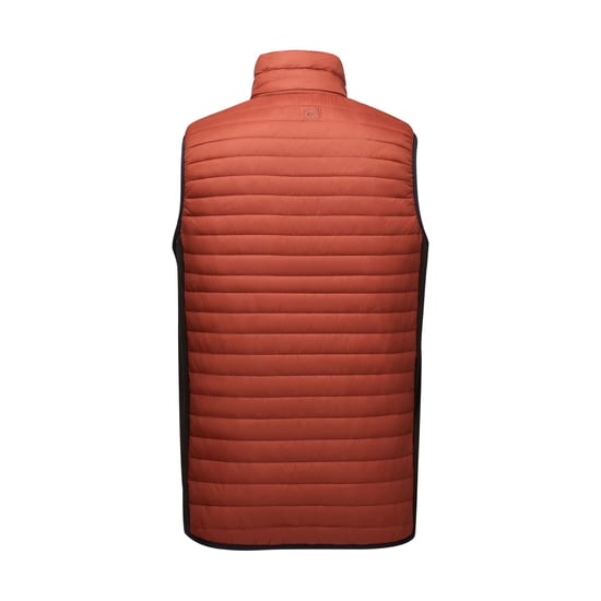 Regatta Herren Andreson Hybrid gepolsterte Jacke (Gebrannte Henna/Schwarz) - Image 3
