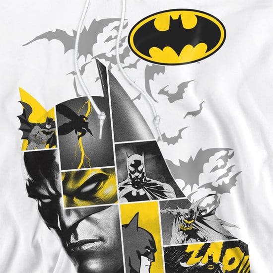 Batman - "Long Live" Kapuzenpullover für Herren (Weiß) - Image 3
