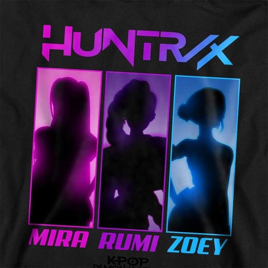 K-Pop Demon Hunters - Hoodie zum Überziehen für Kinder (Schwarz) - Image 3