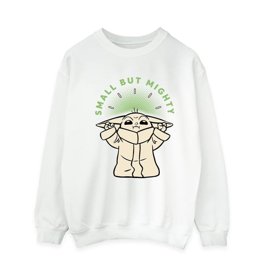 Star Wars - "The Mandalorian Small But Mighty" Sweatshirt für Herren (Weiß) - Image 2