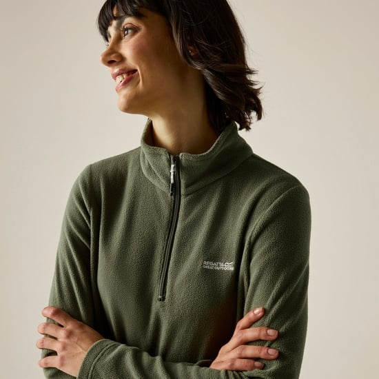 Regatta Great Outdoors Damen Fleece-Pullover Sweetheart (Oliv) - Image 5