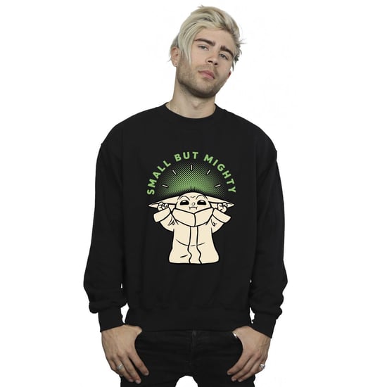 Star Wars - "The Mandalorian Small But Mighty" Sweatshirt für Herren (Schwarz) - Image 1
