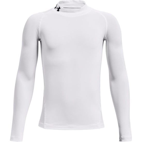 Under Armour - Base Layer Oberteil für Kinder, Kompression, Anliegend, Langärmlig (Weiß) - Image 1