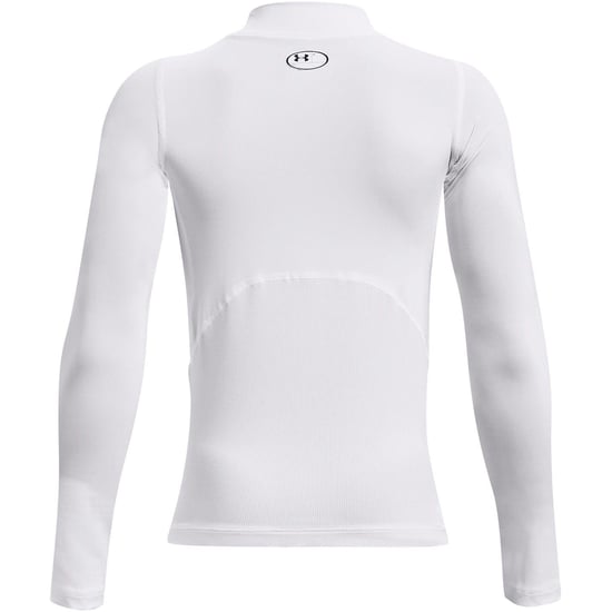 Under Armour - Base Layer Oberteil für Kinder, Kompression, Anliegend, Langärmlig (Weiß) - Image 2