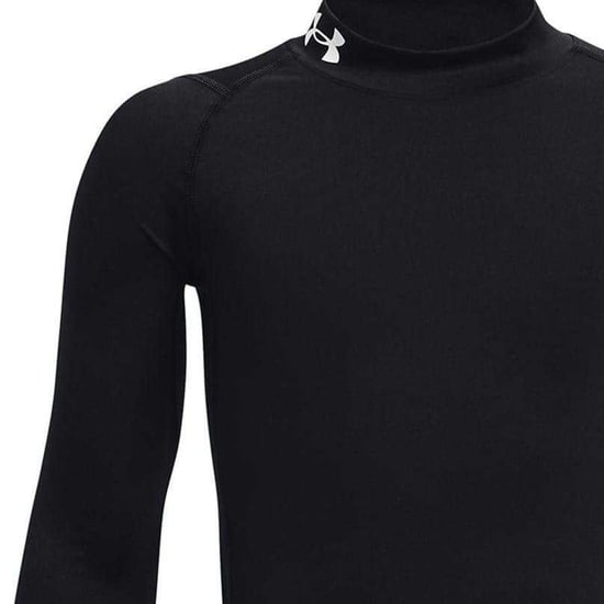 Under Armour - Base Layer Oberteil für Kinder, Kompression, Anliegend, Langärmlig (Schwarz) - Image 3