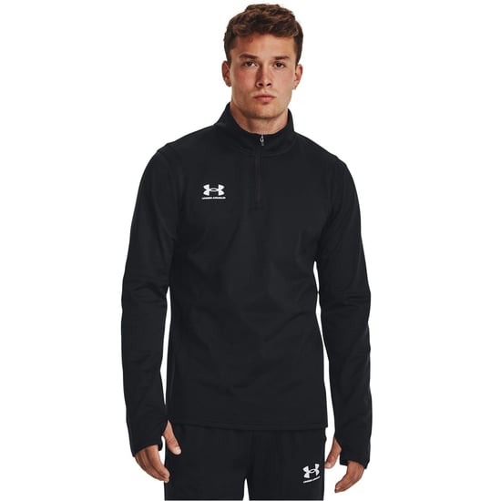 Under Armour - "Challenger" Midlayer für Herren (Schwarz/Weiß) - Image 2