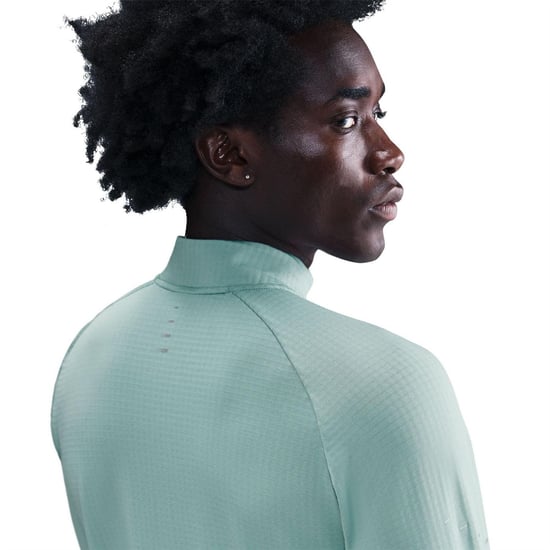 Nike - Base Layer Oberteil für Herren, mit kurzem Reißverschluss, Laufen (Kanonen Farbe) - Image 2