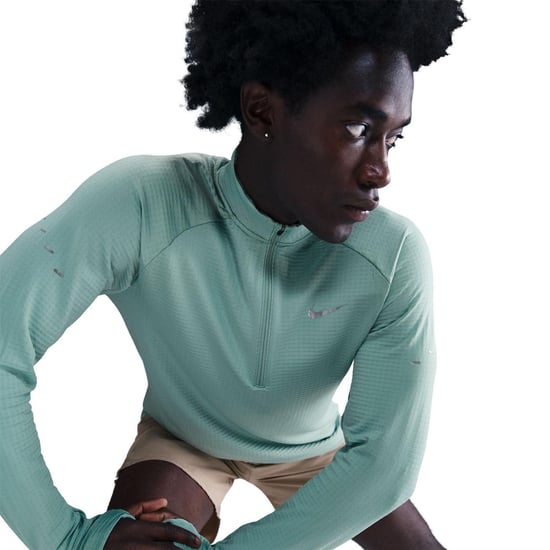 Nike - Base Layer Oberteil für Herren, mit kurzem Reißverschluss, Laufen (Kanonen Farbe) - Image 5