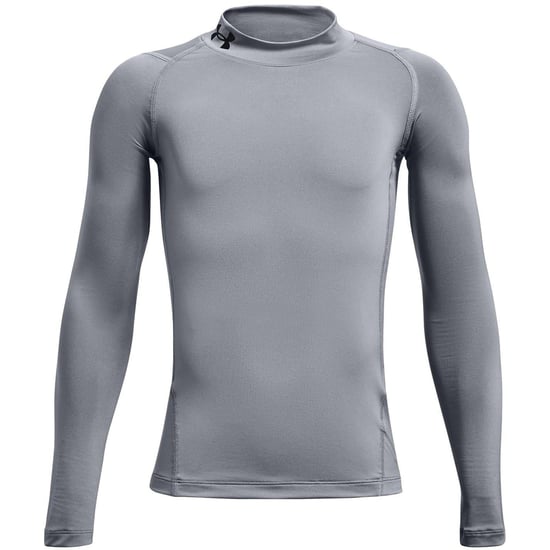 Under Armour - Base Layer Oberteil für Kinder, Kompression, Anliegend, Langärmlig (Grau) - Image 1