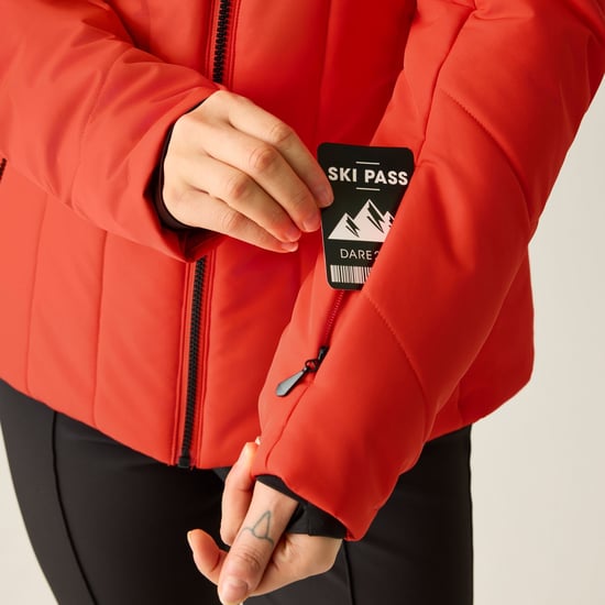 Dare 2B - "Glacier" Steppjacke für Damen (Granatapfel-Rot) - Image 6