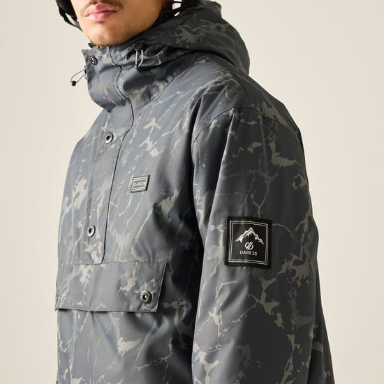 Dare 2B - "Freeride III" Skijacke für Herren, Über den Kopf (Schwarz) - Image 5