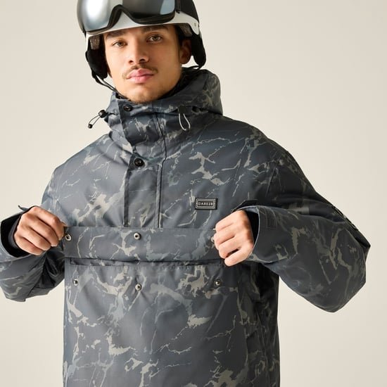 Dare 2B - "Freeride III" Skijacke für Herren, Über den Kopf (Schwarz) - Image 6