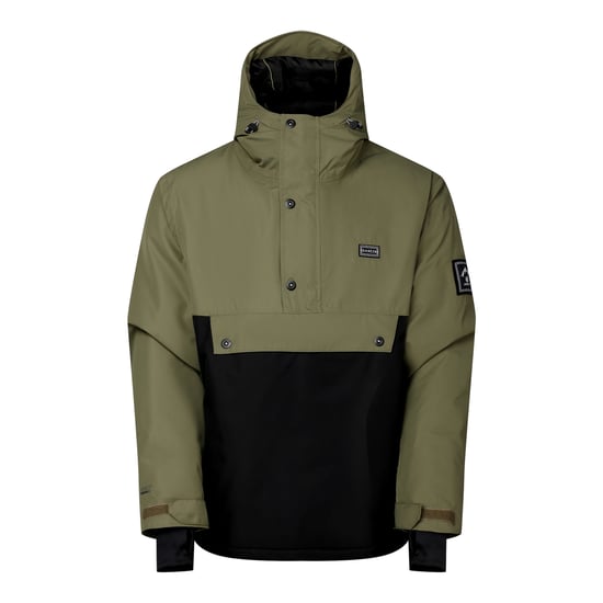 Dare 2B - "Freeride III" Skijacke für Herren, Über den Kopf (Schwarz/Martini Olive) - Image 1