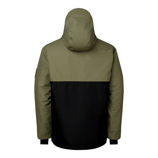 Dare 2B - "Freeride III" Skijacke für Herren, Über den Kopf (Schwarz/Martini Olive) - Image 2