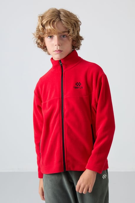 Youth Sweatshirt mit Reißverschlusskragen - Image 1