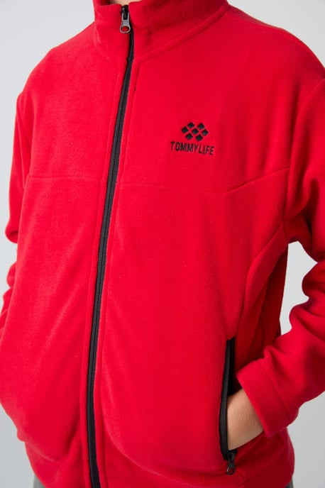 Youth Sweatshirt mit Reißverschlusskragen - Image 3