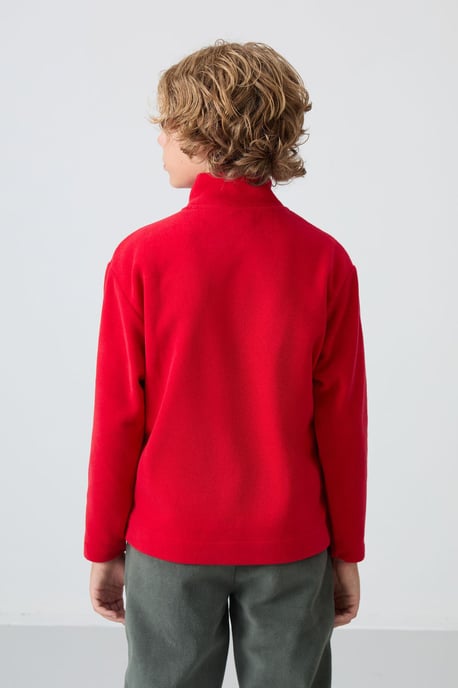 Youth Sweatshirt mit Reißverschlusskragen - Image 4