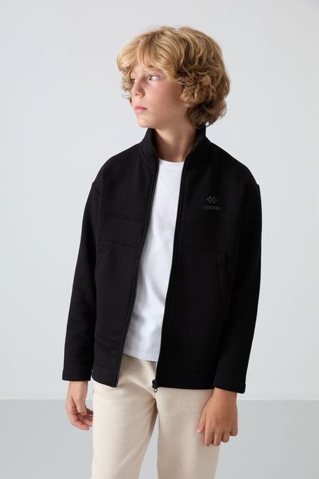 Jugend-Sweatshirt mit Reißverschlusskragen - Image 4