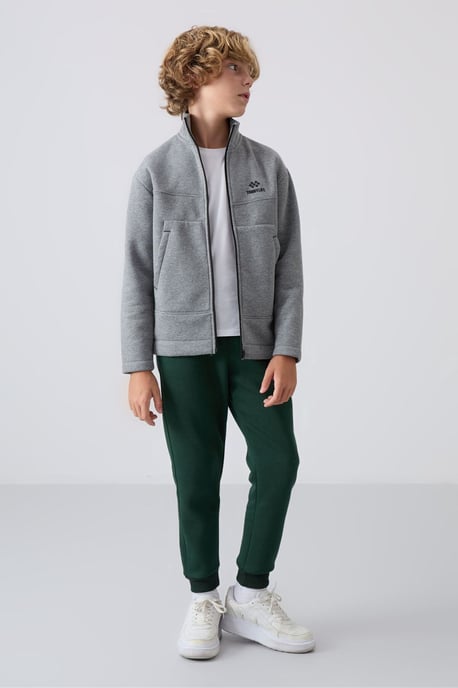 Jugend-Sweatshirt mit Reißverschlusskragen - Image 5