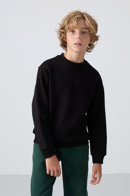 Jugend-Sweatshirt mit Rundhalsausschnitt und Stickerei - Image 4