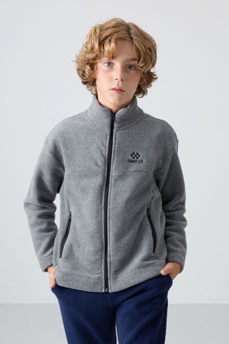 Tommy Life Jugend-Sweatshirt mit Reißverschlusskragen - Image 3