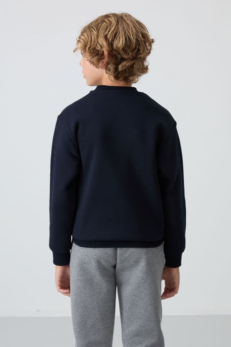 Jugend-Sweatshirt mit Rundhalsausschnitt und Stickerei - Image 5