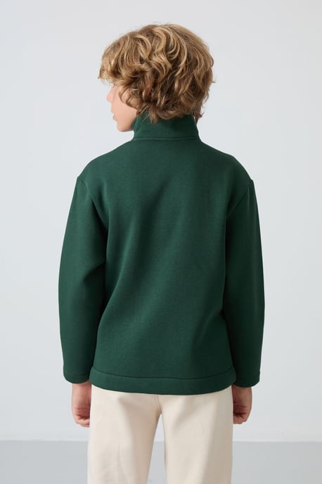 Tommy Life Jugend-Sweatshirt mit Reißverschlusskragen und Tasche - Image 5