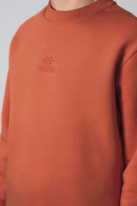 Youth Sweatshirt mit Rundhalsausschnitt und Stickerei - Image 3