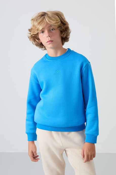 Youth Sweatshirt mit Rundhalsausschnitt und Stickerei - Image 1