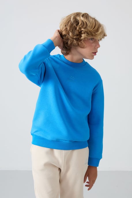 Youth Sweatshirt mit Rundhalsausschnitt und Stickerei - Image 3