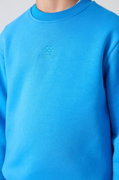 Youth Sweatshirt mit Rundhalsausschnitt und Stickerei - Image 4