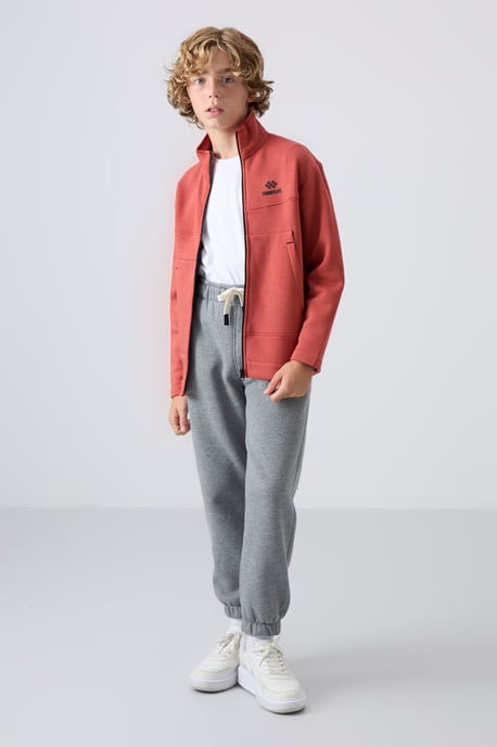Tommy Life Jugend-Sweatshirt mit Reißverschlusskragen und Tasche - Image 2