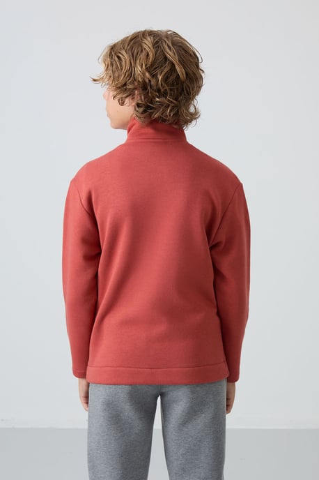 Tommy Life Jugend-Sweatshirt mit Reißverschlusskragen und Tasche - Image 5