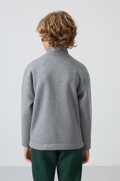 Tommy Life Jugend-Sweatshirt mit Reißverschlusskragen und Tasche - Image 5