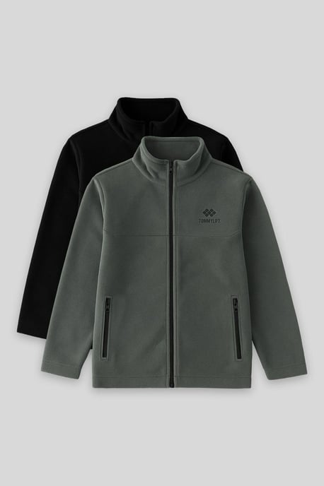 Tommy Life Jugend-Sweatshirt mit Plüsch und Reißverschlusskragen - Image 1
