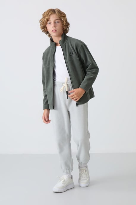 Tommy Life Jugend-Sweatshirt mit Plüsch und Reißverschlusskragen - Image 5
