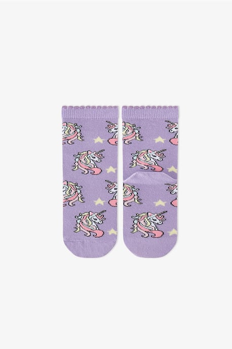 Penti Girls' Unicorn Sky 2er-Pack Sneakersocken - Image 5