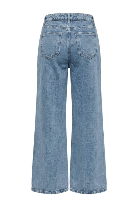 TRENDYOLMİLLA Damen Blau Einfarbig Hohe Taille Jeans - Image 5