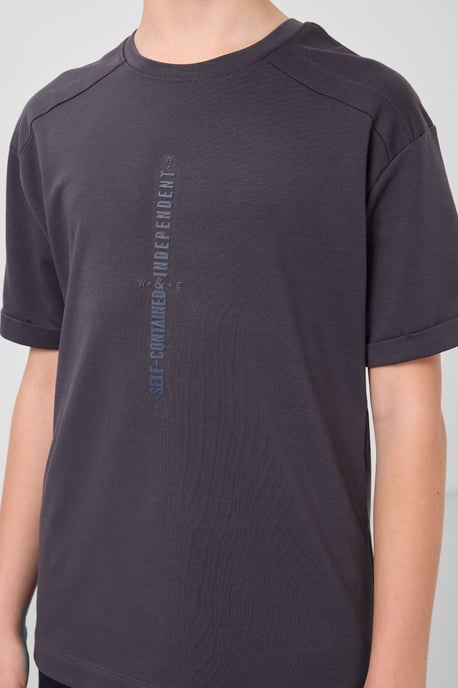 Jugend-T-Shirt mit Oversize-Passform und Rundhalsausschnitt - Image 4