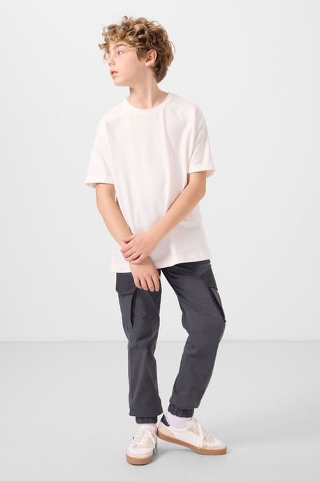 Jugend-T-Shirt mit Oversize-Passform und Rundhalsausschnitt - Image 2
