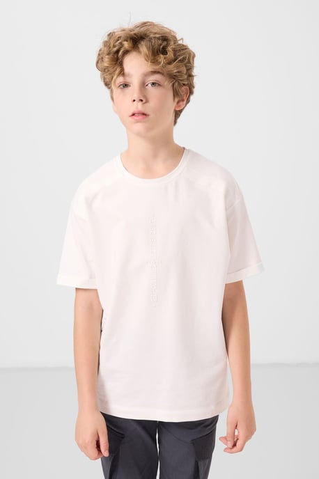 Jugend-T-Shirt mit Oversize-Passform und Rundhalsausschnitt - Image 3